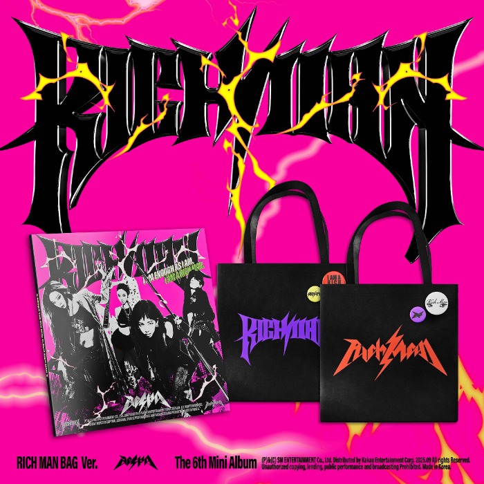 aespa – The 6th Mini Album [Rich Man] (RICH MAN BAG Ver.)