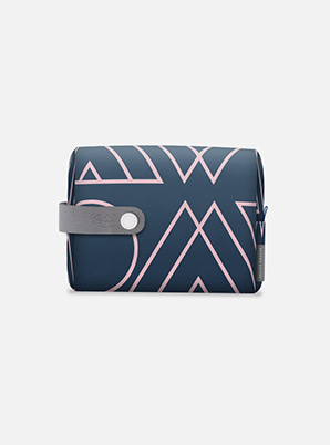 EXO TYPOGRAPHIC TRAVEL POUCH with ALIFE