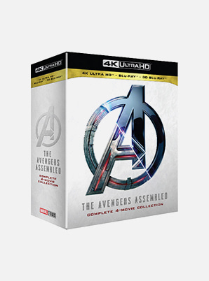 [MD &amp;P!CK] Avengers 1-4 Movie collection (4K UHD+2D BD+3D BD)