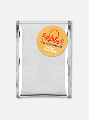 Red Velvet RANDOM PHOTO CARD - ‘The ReVe Festival&#039; Day 1