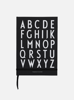 [MD &amp;P!CK] DESIGN LETTERS ABC Notebook