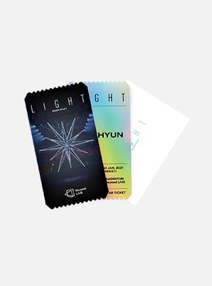 BAEKHYUN Beyond LIVE - BAEKHYUN : LIGHT SPECIAL AR TICKET SET (POSTER ver.)