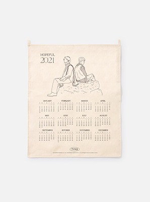 TVXQ! 2021 Canvas Drawing Calendar