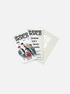 SHINee Beyond LIVE - SHINee : SHINee WORLD SPECIAL AR TICKET SET