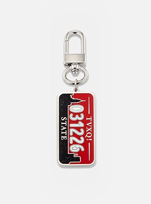 TVXQ! NUMBER PLATE KEY RING