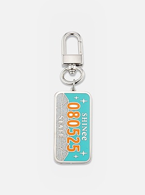 SHINee NUMBER PLATE KEY RING