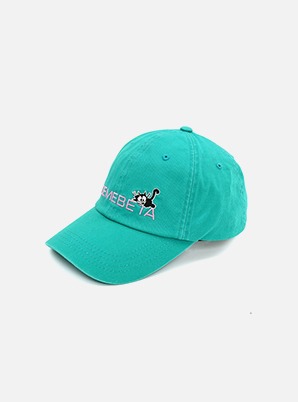 DEMEBETA FELIX WASHING BALL CAP (TIFFANY BLUE/PINK)