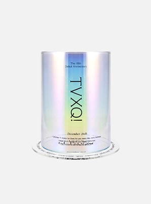  TVXQ!  18th ANNIVERSARY Memory Aurora Glass SET