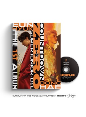 SUPER JUNIOR-D&amp;E The 1st Album - COUNTDOWN (ZERO ver.) (Epilogue) (초도한정 BOX 포함)