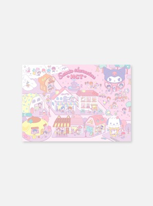 [NCT x SANRIO CHARACTERS] NCT FABRIC POSTER