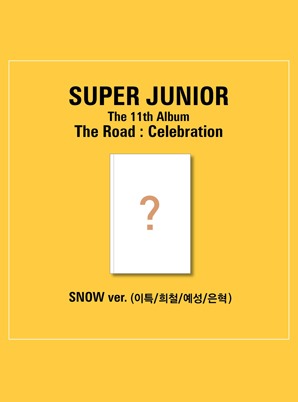 SUPER JUNIOR The 11th Album Vol.2 - &#039;The Road : Celebration&#039;(SNOW ver.)