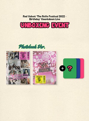 [UNBOXING EVENT] Red Velvet The mini Album - ‘The ReVe Festival 2022 - Birthday’ Package (Photo Book Ver.)