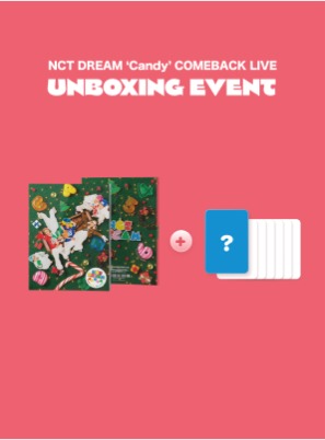 [UNBOXING EVENT] NCT DREAM Winter special mini album &#039;Candy&#039; (Photobook Ver.)