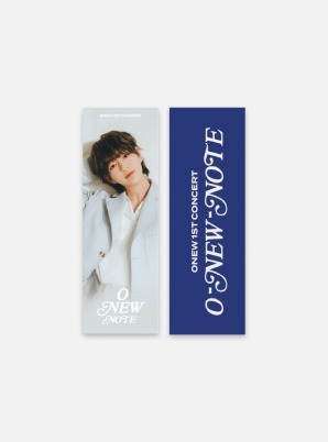 [PICK UP ONLY] Beyond LIVE - ONEW 1st CONCERT &#039;O-NEW-NOTE&#039; SLOGAN