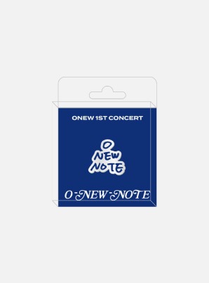 Beyond LIVE - ONEW 1st CONCERT &#039;O-NEW-NOTE&#039; BADGE [HANDWRITING ver.]