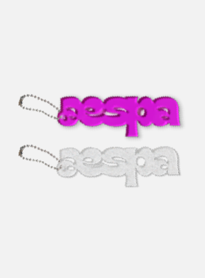 [POP-UP] aespa LOGO KEY RING - Come to MY illusion