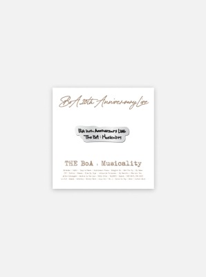 Beyond LIVE - BoA 20th Anniversary Live - The BoA : Musicality BADGE [HANDWRITING ver.]