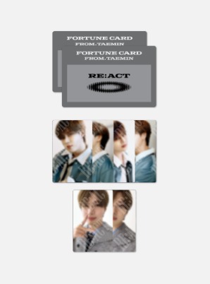 Beyond LIVE - 2023 TAEMIN FANMEETING &#039;RE : ACT&#039; FORTUNE SCRATCH SET (RANDOM)