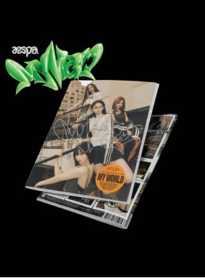 [LUCKY DRAW EVENT]  aespa The 3rd mini Album - &#039;MY WORLD&#039; (Tabloid Ver.)