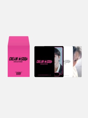 [POP-UP] EXO RANDOM TRADING CARD SET A ver. - EXOcial Club Cream Soda