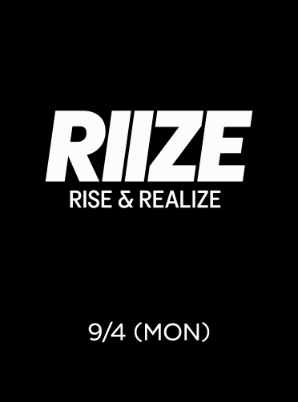 [9/4]RIIZE Rise &amp; Realize PHOTO EXHIBITION