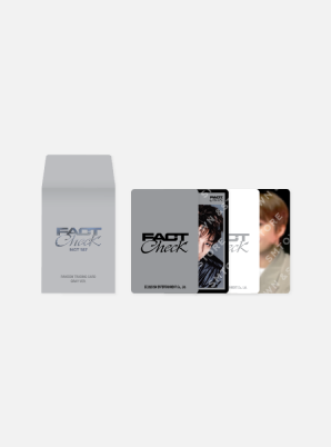 [POP-UP] NCT 127 RANDOM TRADING CARD SET_GRAY ver. - 不可思議 展 : NCT 127 The 5th Album ‘Fact Check’