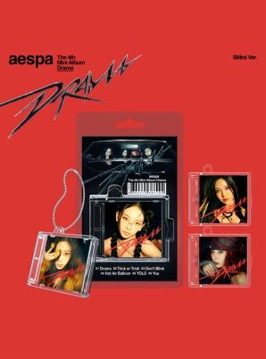 aespa The 4th Mini Album [Drama] (SMini Ver.)(SMART ALBUM) SET