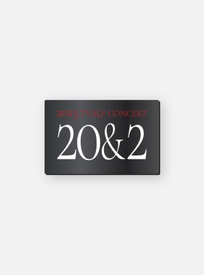 2023 TVXQ! CONCERT - 20&amp;2 BADGE [LOGO Ver.]