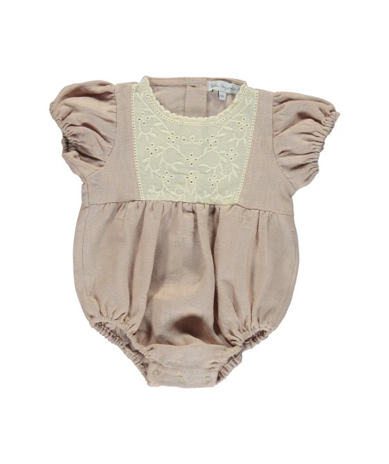 Amelia Romper - Dusty Rose ★ONLY 24M★