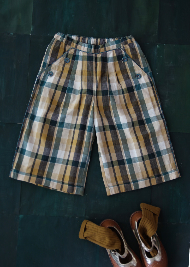 Large Pant - Big Green Check #PTGRC ★ONLY 10Y★