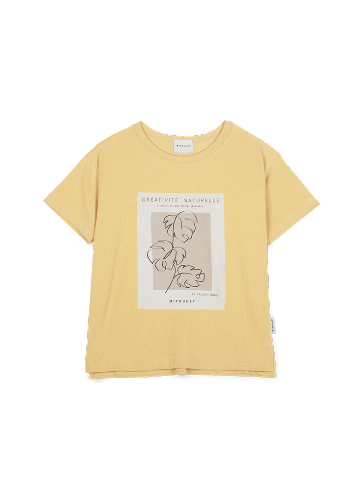 MiP:: Creative T- Shirt - Yellow