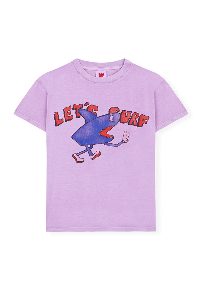 FD586- Let´s Surf Violet T-shirt