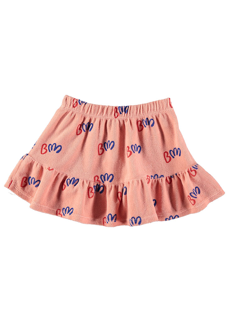 BM::Short Skirt Terry Bm - Dusty Pink
