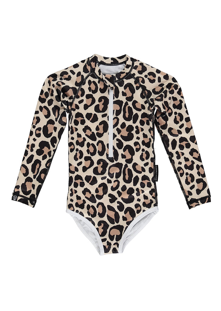 B&amp;B:: Leopard Shark suit -  Ivory ★ONLY S★