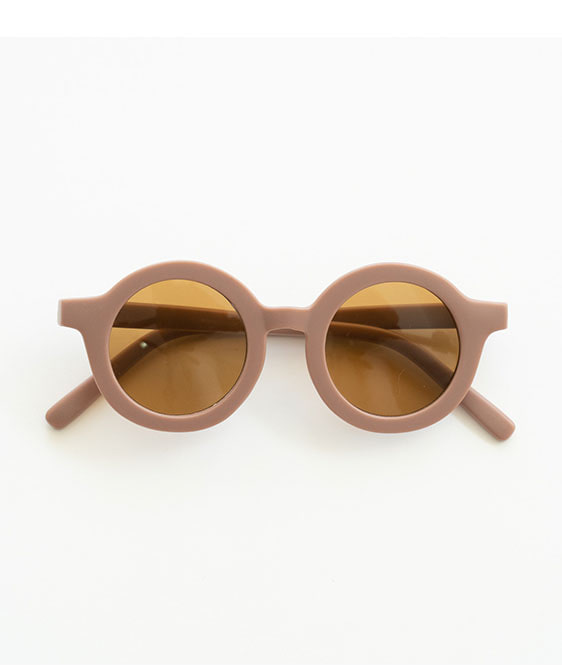 Original Round Sustainable Sunglasses - Burlwood ◆재입고◆