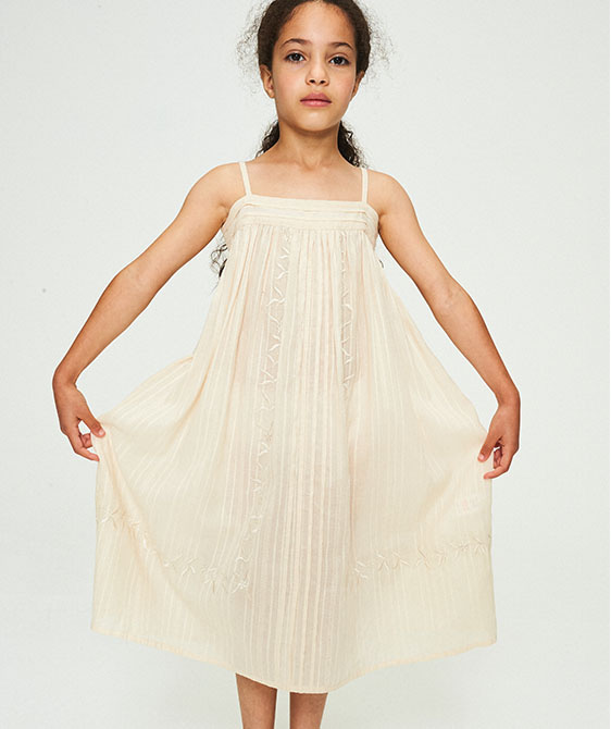 FN::Peony Dress - Natural Blush ★ONLY 8-10Y★