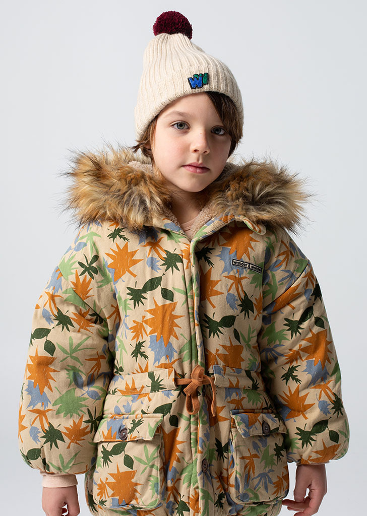 W&amp;W:: Padded Parka - Maple Leaves