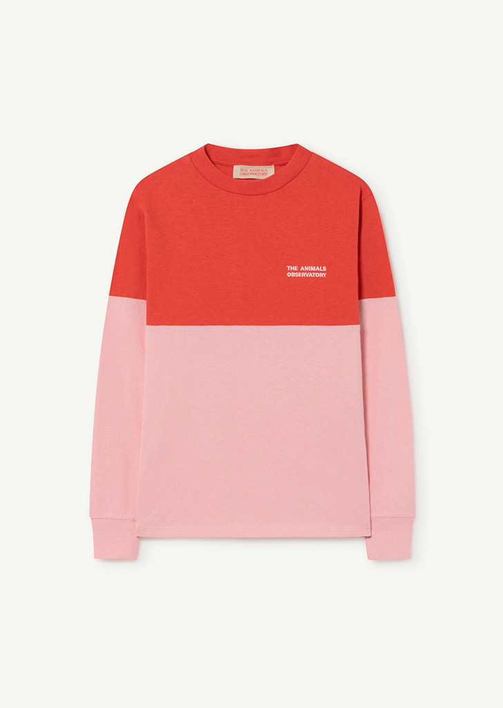 TAO:: Bicolor Dog Kids T-Shirt - Pink_152_EQ