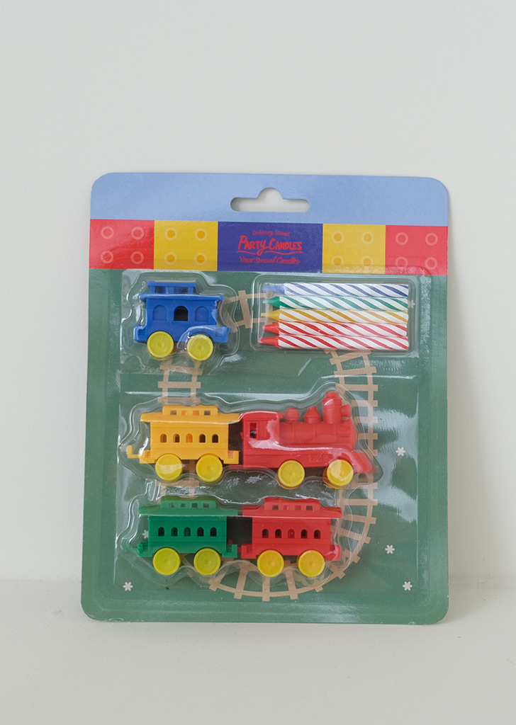 Party Toy Candle - Block Locomotive