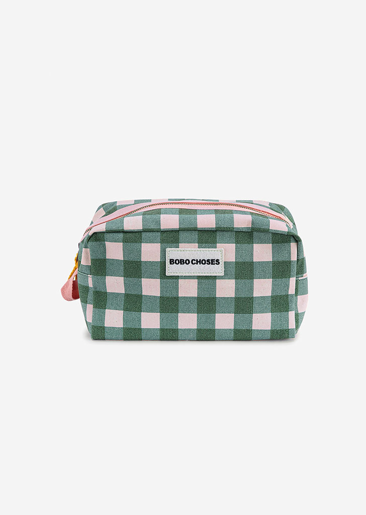 BC:: Checked pouch #AK005 ★LAST ONE★