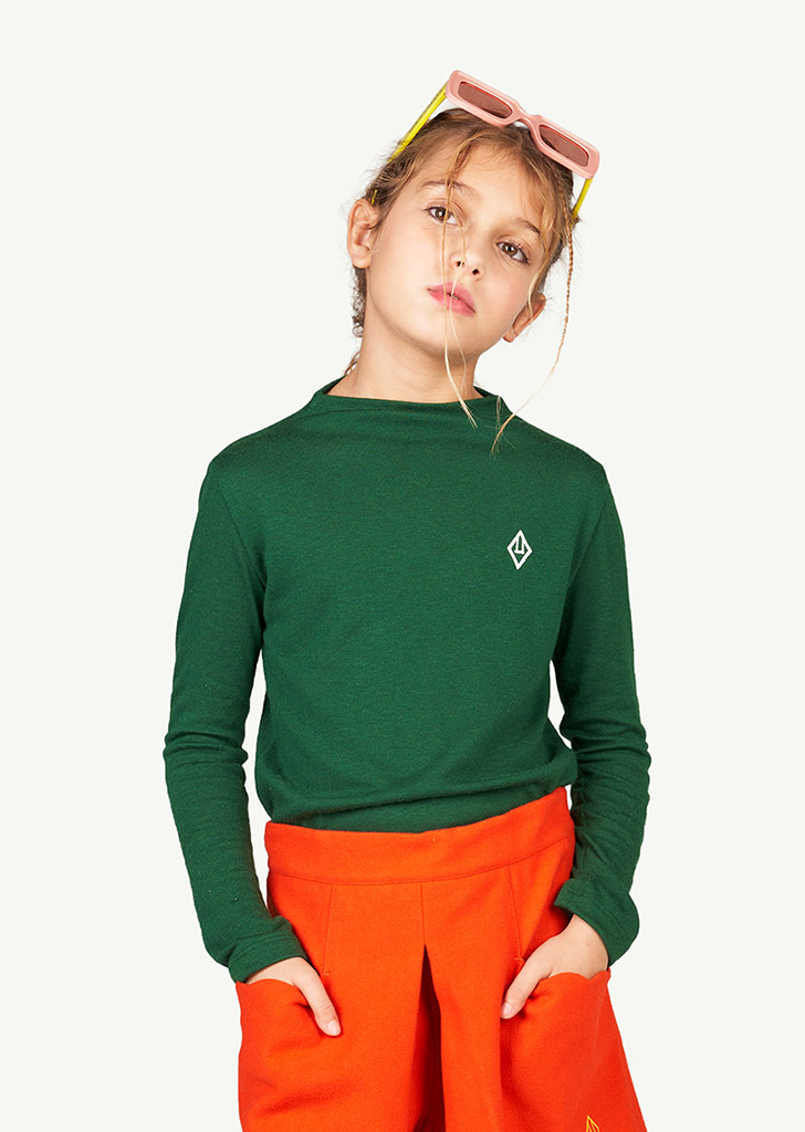 TAO:: Deer Kids T-Shirt - Green _146_CE