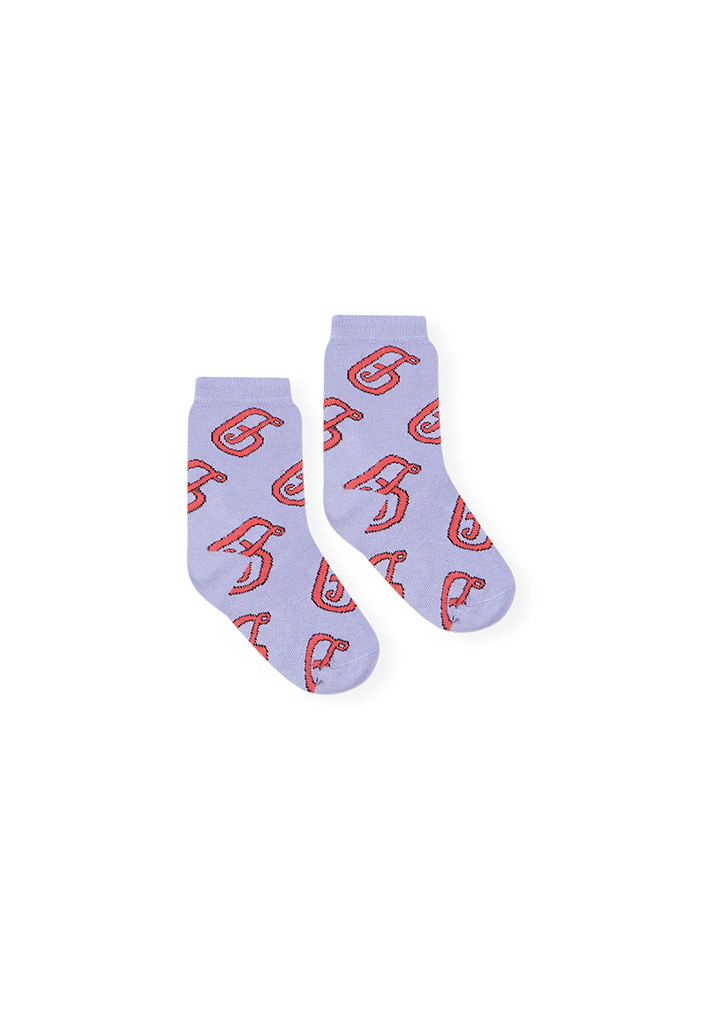 FD662 - Fresh Logo Purple Socks