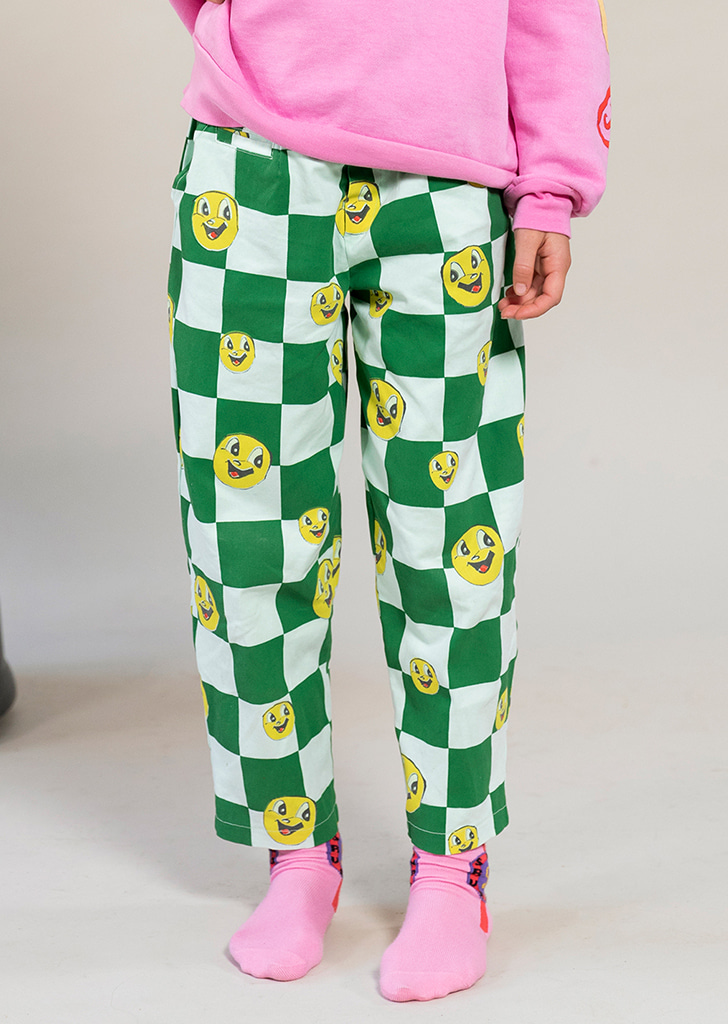 FD622 - Smiley Chess Trousers