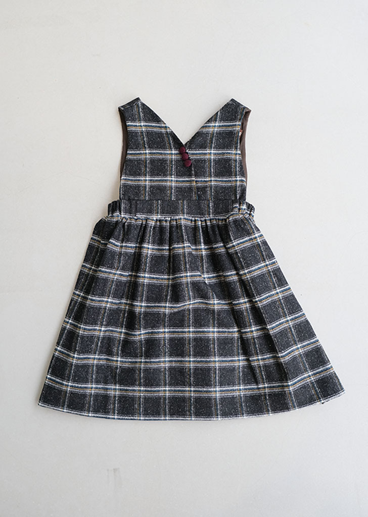 Sissi Skirt - Black Check ★ONLY 6-7Y★