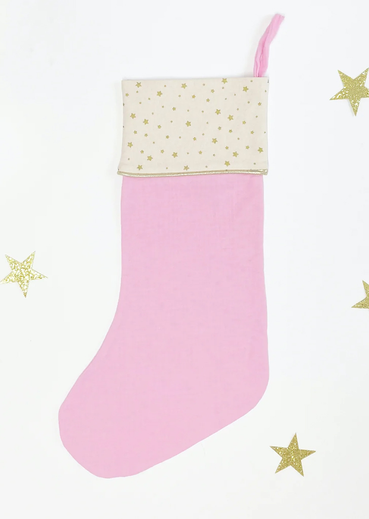 Rockahula:: Starry Christmas Stocking - Pink
