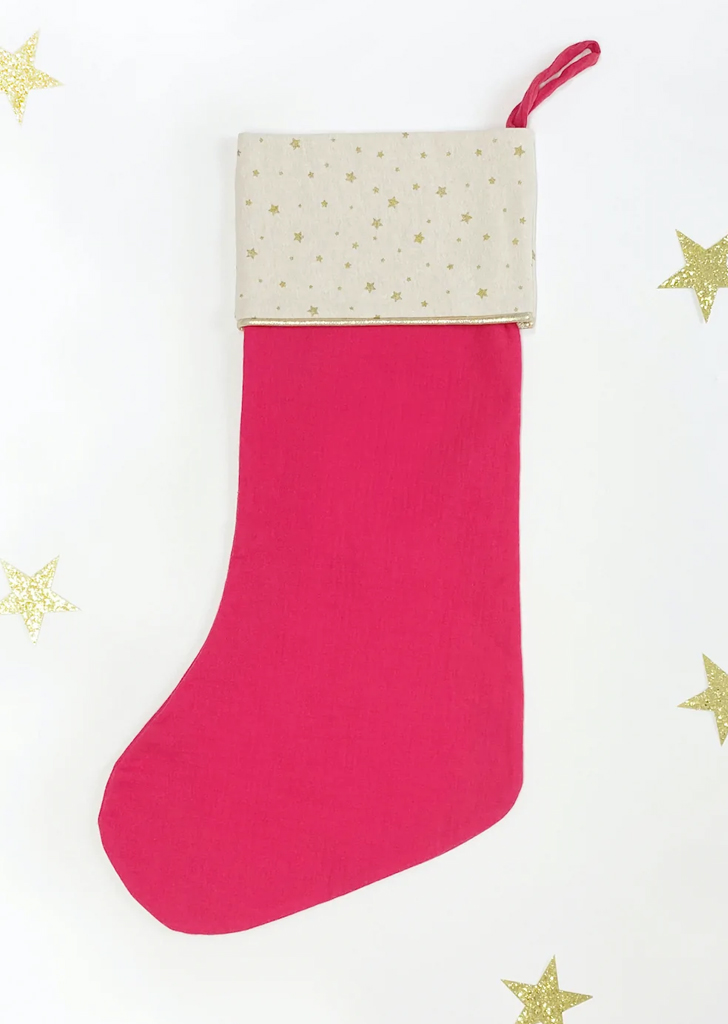 Rockahula:: Starry Christmas Stocking - Red