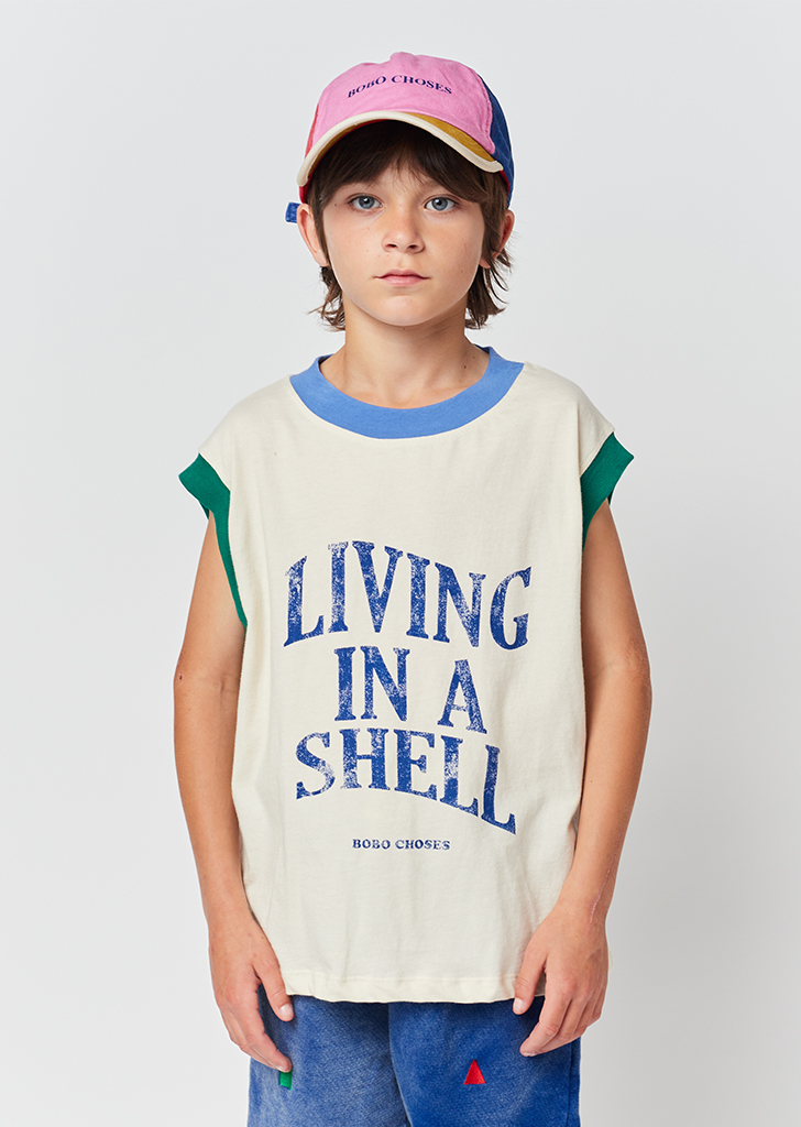 Living In A Shell Tank Top #AC022