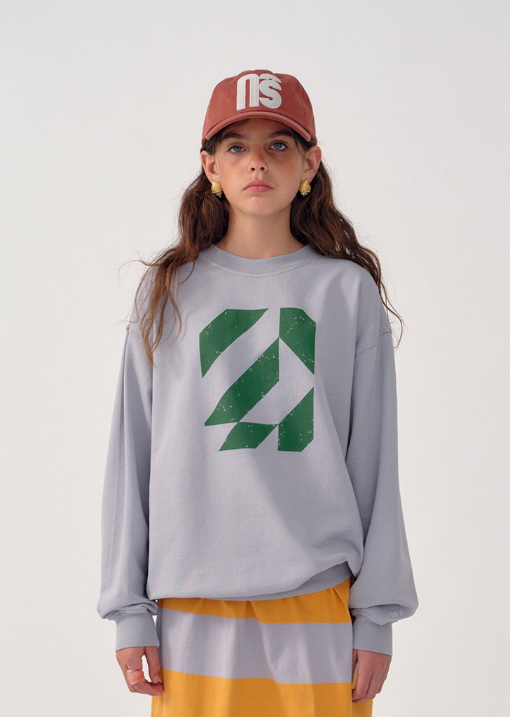 MS079 :: Oversized Sweatshirt - Sleet