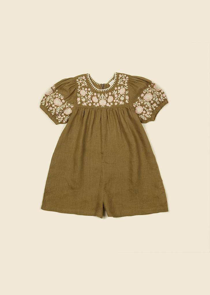 Apolina :: Bess Playsuit - Olive