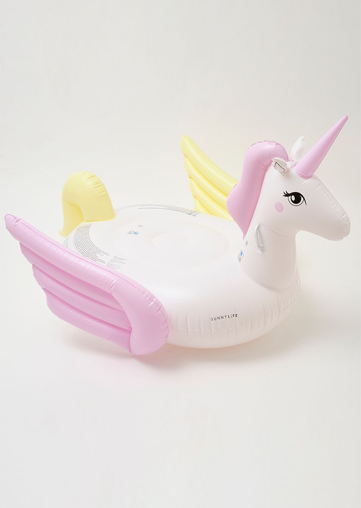 Luxe Ride-On Float - Unicorn Pastel